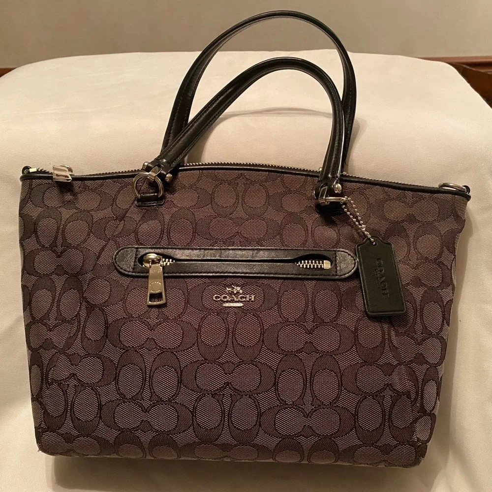 Coach Prairie Signature Satchel Canvas